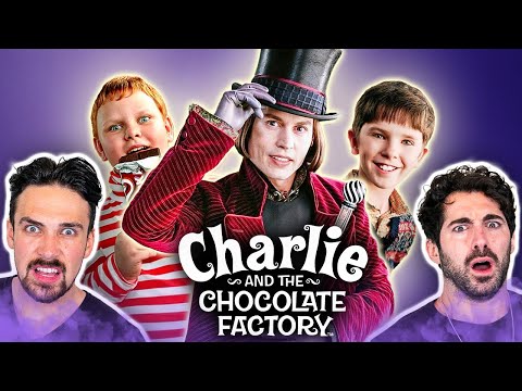 First time watching *CHARLIE AND THE CHOCOLATE FACTORY* (it's REALLY weird)