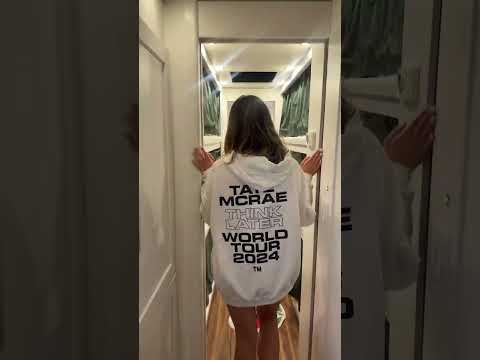 Tate McRae's Tour Bus Tour #tatemcrae #fyp