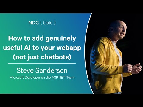 How to add genuinely useful AI to your webapp (not just chatbots) - Steve Sanderson