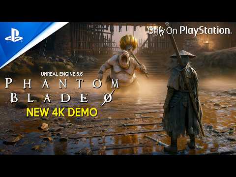 PHANTOM BLADE ZERO New Double Boss Fight 4K Demo | EXCLUSIVE PS5 and PC Brutal Fast-Action RPG Souls