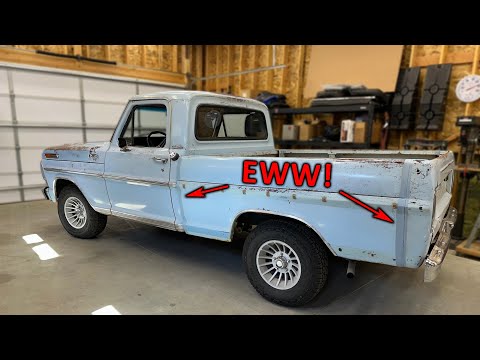 Painting the Seams on Short Bed Conversion