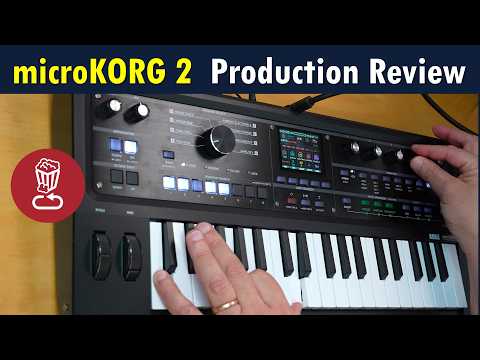 microKORG 2 Production Model Review // How it competes with today’s synths // Tutorial
