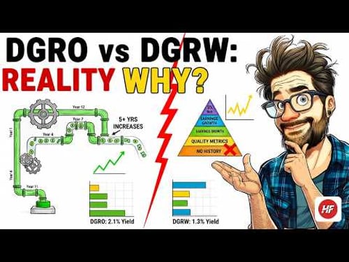 DGRO vs DGRW: The Dividend Growth Difference Most People Miss