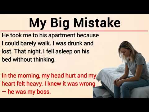 Learn English through Stories Level 3 | My Big Mistake - Emotional English Story for Listening