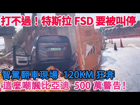 I can’t beat him! Tesla FSD is going to be banned!