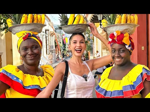Visité un pueblo de AFRICANOS en COLOMBIA | Palenqueras de Cartagena