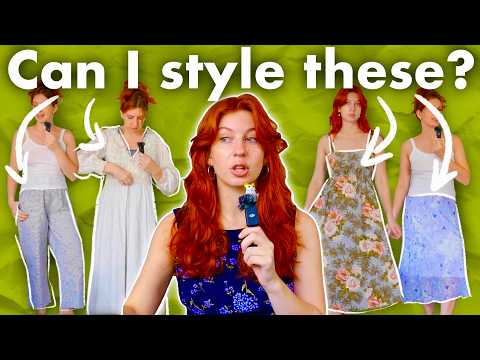 Trying to Style Clothes I NEVER Wear