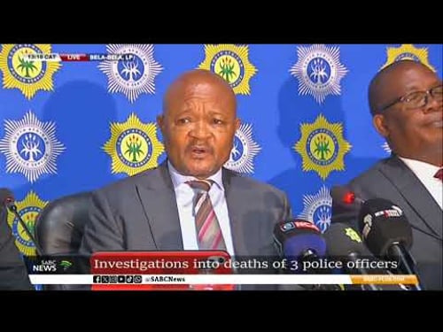 MinMec Media Briefing | Police Minister briefs media on ongoing investigation