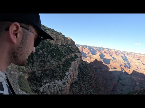 VLOGGER UNDERPREPARED HIKES BRIGHT ANGEL TRAIL AZ🇺🇸
