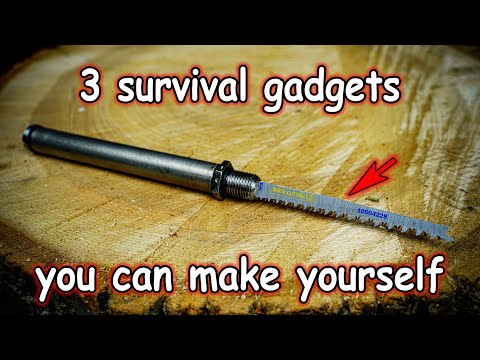Three Amazing Survival Gadgets You Can Make Yourself DIY
