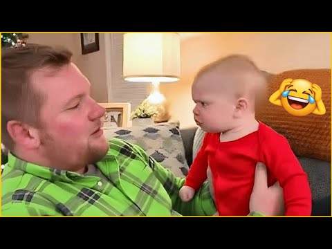 Cutest Baby & Dad Reactions 2026 ๐ Try Not To Laugh Challenge!