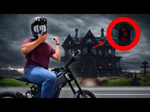 Trick or Treating on My Bike!