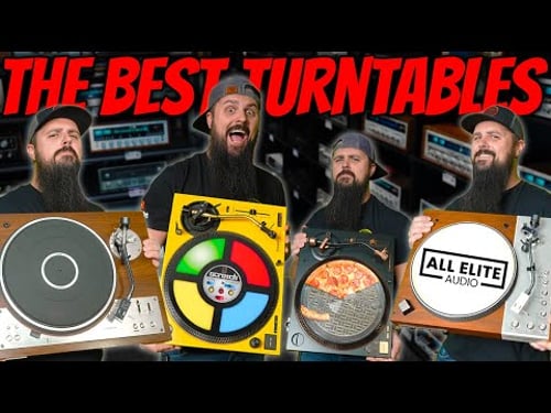 I TRIED 1000 TURNTABLES! These are the BEST & WORST Record Players to Buy