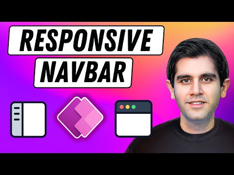 How to build a Responsive Navigation Menu in Power Apps