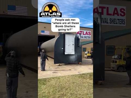 People always ask where our bomb shelters end up