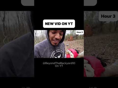 New Video Out Now‼️‼️(Survivng 24 Hours In A Winter Storm! *No Shelter*)#entertainment #fyp