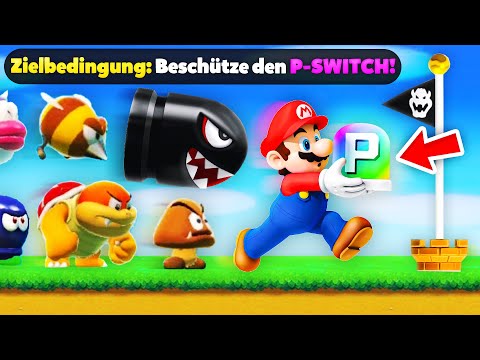 In diesem TROLL LEVEL muss ich den P-Switch BESCHÜTZEN!