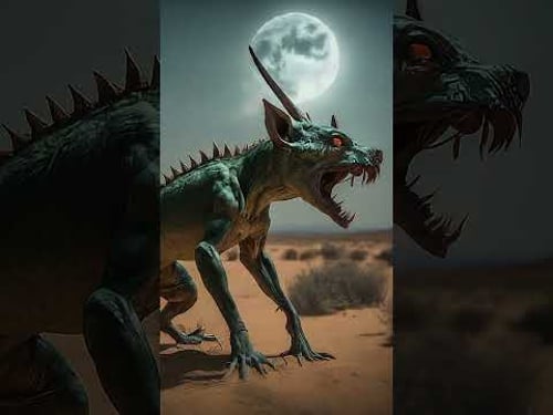 The Chupacabra #horror #terrifyingtales #cryptid #ghoststories #horrortok #horrorfilm #scary