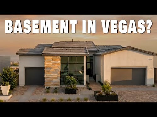 A $1.7M Toll Brothers Home With a Basement?! Las Vegas Luxury Tour