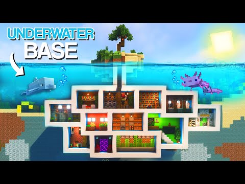 Minecraft: ULTIMATE Underwater Base Tutorialβ