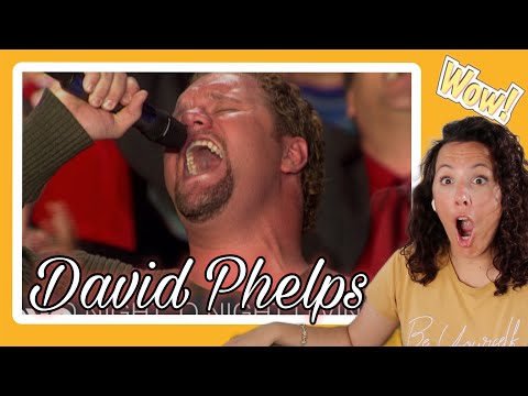 David Phelps | O Holy Night Lyric Video Live At Alabama Theatre | FIRST TIME REACTION 🤯 😱