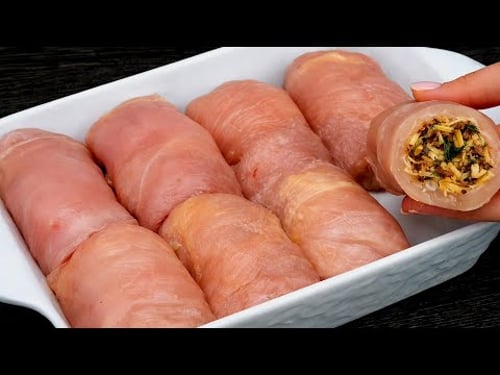 ๐I won't fry anymore! I learned this trick at an expensive restaurant!Juicy chicken rolls in 10 min