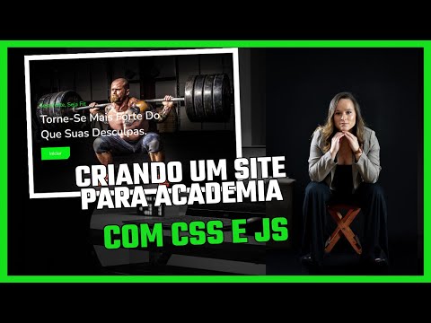 CRIANDO UM SITE DO ZERO PARA ACADEMIA COM HTML, CSS E JAVASCRIPT
