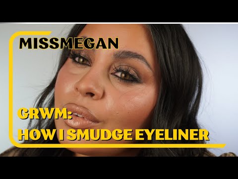 HOW I SMUDGE EYELINER + Watch me fix my mistakes lol