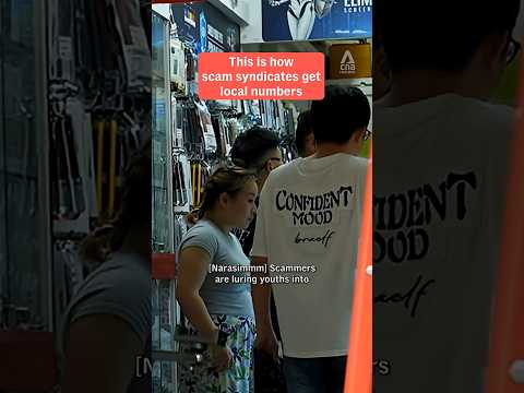 This is how scam syndicates get local numbers #singapore