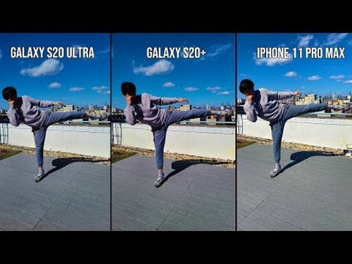 Galaxy S20 Plus vs Galaxy S20 Ultra vs iPhone 11 Pro Max | Camera Comparison