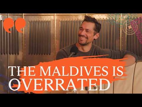 Model David Gandy’s Travel Secrets: “Don’t Travel With Me!”