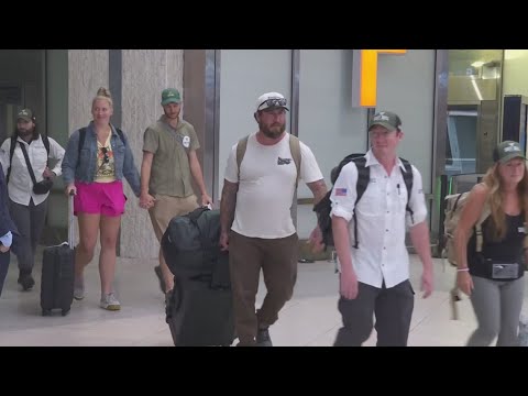 Americans evacuated to Florida from Jamaica following Hurricane Melissa