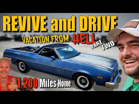 Will This ABANDONED Ranchero Run and Drive 1200 Miles to the Beach and Home?