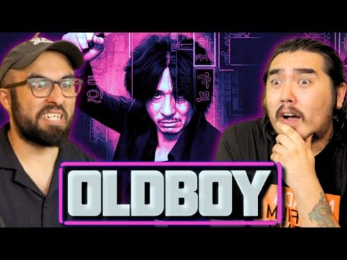 *OLDBOY* horrified my best friend (First time watching reaction)