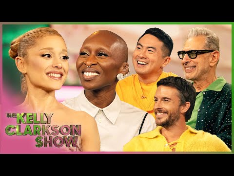 Complete 'Wicked' Cast On Kelly Clarkson Show!