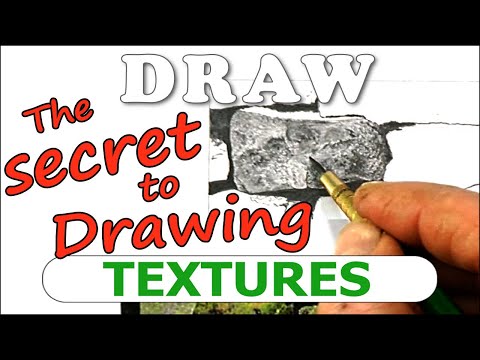 The secret to drawing TEXTURES