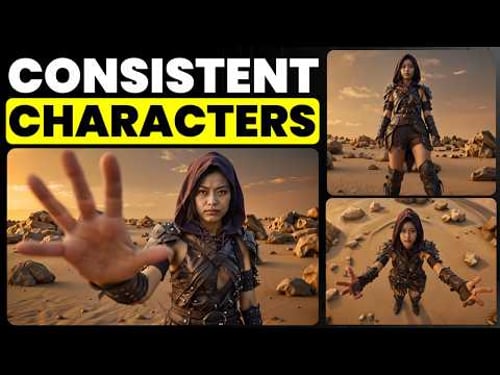 Create 1 Consistent Character for EVERY AI Video Generator (Dzine Storyboard tool)
