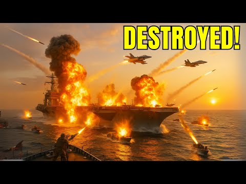 US Carrier Ambushed at Dusk — Then What Happened Shocked the World
