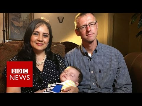 Baby accidentally given to wrong couple reunited with real parents - BBC News