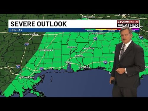 Decent Saturday, then strong storms possible Sunday