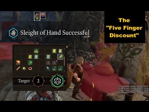 How the f*** does Sleight of Hand work? | Baldur's Gate 3