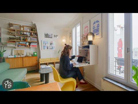 Architect’s Own DIY Compact Paris Apartment, 39sqm/420sqft