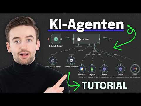From beginner to your own AI agent in just 30 minutes! - n8n AI Agent Tutorial 2025 German