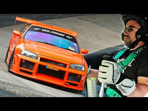 800hp Nissan Skyline GT-R, RB30 & Sequential Gearbox!🤯 // Nürburgring