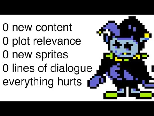 Being a Jevil fan sucks