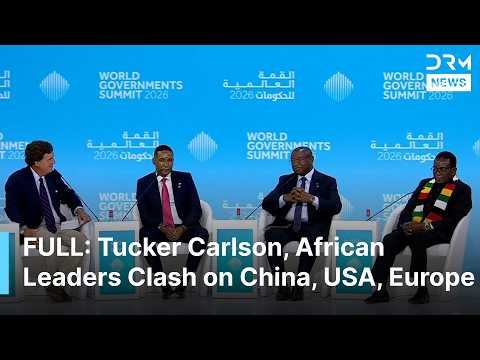 FULL DISCUSSION: Tucker, Botswana, Zimbabwe & Sierra Leone Leaders Clash on China, U.S. and Europe