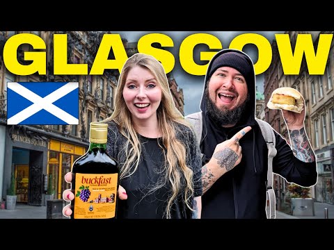 24 Hours in GLASGOW, SCOTLAND π΄σ §σ ’σ ³σ £σ ΄σ Ώ - Should Tourists COME HERE? (Barras Market & SCOTTISH FOOD)