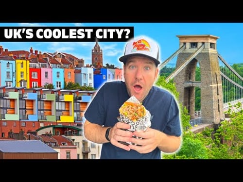 We Visited The UK's Coolest City... BRISTOL?! ๐