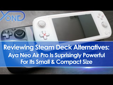 Aya Neo Air Pro Is Surprisingly Powerful For Its Small Size (Reviewing Steam Deck Alternatives)