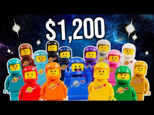 I Collected EVERY LEGO Spaceman Minifigure